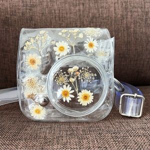 Pressed Flower Instax Mini Camera Bag